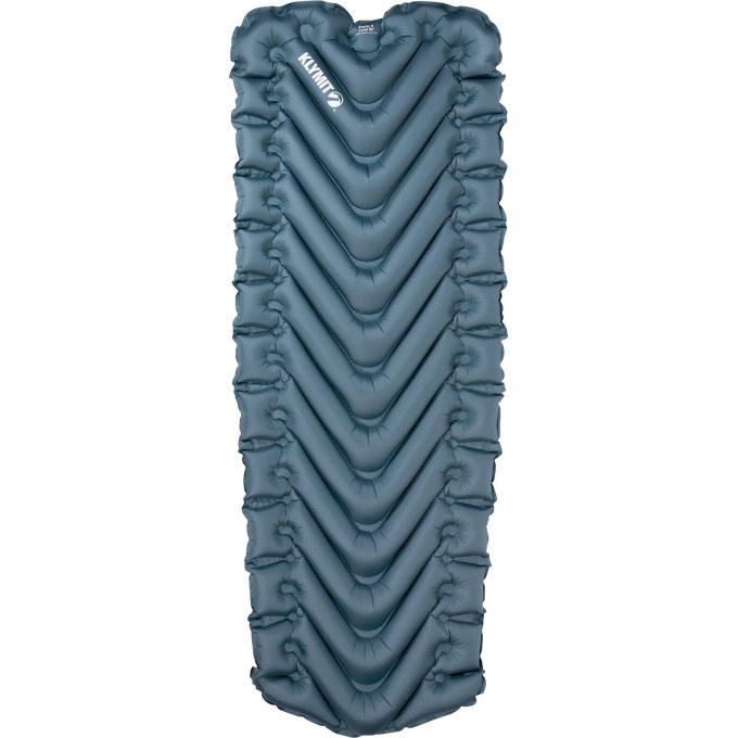 Надувной коврик KLYMIT STATIC V LUXE SL Синий 06LLBL02D